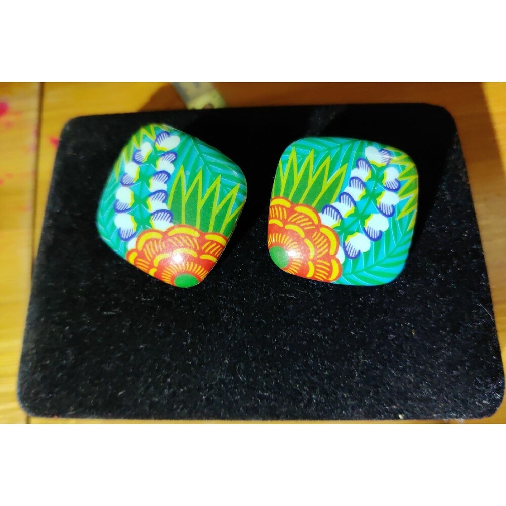 Vintage Hawaiian style Earrings